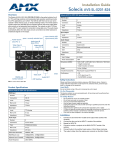 AMX AVS-SL-0201-824