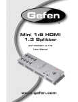 Gefen EXT-MHDMI1.3-148 video splitter