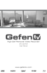 Gefen EXT-HD-PVR digital video recorder