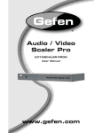 Gefen EXT-GSCALER-PRON video switch