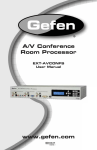 Gefen EXT-AVCONFS video conferencing system