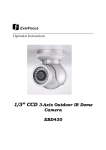 EverFocus EBD430/MV3 surveillance camera