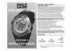 Pyle PPDM1 heart rate monitor
