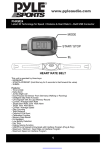 Pyle PHRM24 heart rate monitor