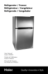 Haier HNDE03VS fridge-freezer