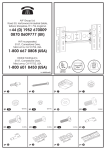 AVF EL401B-A flat panel wall mount