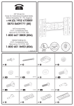 AVF EL400B-A flat panel wall mount