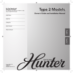 Hunter Kensington - 52"