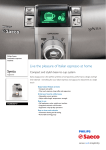 Saeco Syntia Automatic espresso machine HD8838/47