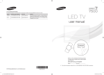 Samsung UN55ES7500F 55" Full HD 3D compatibility Smart TV Black