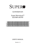 Supermicro SYS-5037MR-H8TRF server barebone