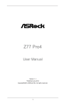 Asrock Z77 Pro4