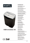 HSM shredstar X5