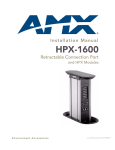 AMX HPX-1600