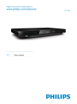 Philips 3000 series DVD player DVP3804