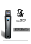 Pyle PHST96IPBK docking speaker