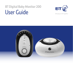 British Telecom Baby Monitor 200