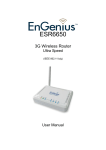 EnGenius ESR6650 Wi-Fi Ethernet LAN White router