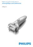 Philips HP6511/00 cordless Epilator