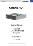 Chenbro Micom SK31101T2 computer case part
