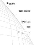 APC KVM0108A KVM switch