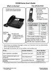 Uniden D3588-2 telephone