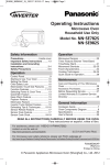 Panasonic NN-SE982S microwave