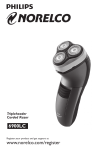 Philips Norelco 6000 series dry electric razor 6900LC