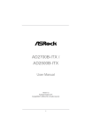 Asrock AD2700B-ITX motherboard