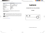 Lenco IPD-9000 docking speaker