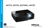 Infocus Short Throw Projector IN114ST - XGA - 2500 lumens - 4000:1