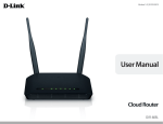 D-Link DIR-605L Wi-Fi Ethernet LAN router