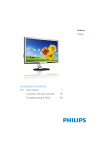 Philips Brilliance AMVA LCD monitor, LED backlight 273P3QPYES