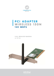 ICIDU Wireless PCI Adapter Wireless 150N