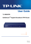 TP-LINK TL-R600VPN router
