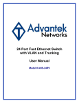 Advantek Networks ANS-24RV network switch