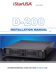 iStarUSA D-200-BLUE storage enclosure