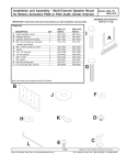 Peerless MSA-101 mounting kit