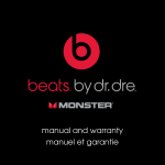Monster Cable Beats by Dr. Dre Tour