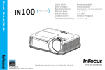 Infocus Short Throw Projector IN124ST - XGA - 3000 lumens - 4000:1
