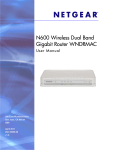 Netgear WNDRMAC DSL Wi-Fi Ethernet LAN Dual-band White