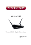 Sitecom WLM-4550 router