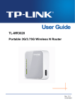 TP-LINK TL-MR3020 router