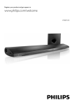 Philips SoundBar Home cinema speakers CSS5123