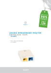 ICIDU Green Wireless Nano Router 150N