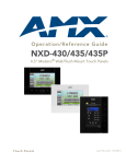AMX NXD-430-WH