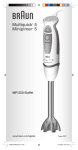Braun MR 550 BUFFET blender