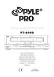 Pyle PT649D
