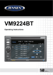 Jensen VM9224BT car media receiver