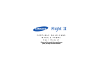 Samsung Flight II QWERTY 3" 99.2g Black